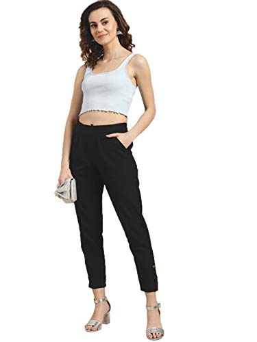 Image of Jaipur Kurti Women's Pleat-Front Regular Pants