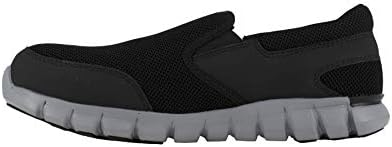 Reebok mens Sublite Cushion Work Safety Toe Athletic Slip-on Industrial Construction Shoe, Black, 10.5 Wide US | Image 2