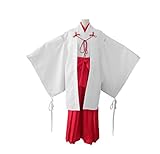 Blue Hope コスプレ衣装 宮水 三葉 巫女服 巫女さん 羽織付 コスチューム (L)