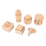 Les capacités des yeux des tout-petits sont conçues pour que les outils conçus pour les nourrissons développent leurs petites mains faciles à saisir. Soigneusement assorti au 【Développement des compétences】 - L'ensemble de hochets en bois est destiné à favoriser la motricité fine et la dextérité des doigts chez les nourrissons. Au fur et à mesure que vous interagissez avec chaque hochet, ils développent leurs capacités de réflexion et leurs capacités de résolution de problèmes, ce qui constitue