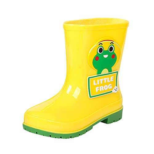Children Cute Cartoon Fashion And Non Slip Rain Boots Rain Boots Soft Bottom Fashion Rain Size 6 Toddler Girl Shoes
