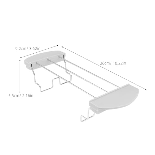 Garneck Toaster Aufsatz Für Brötchen – Universal Brötchenaufsatz Aus Edelstahl - Idealer Toastständer Für Alle Toaster - Perfekt Für Sandwiches Und Warme Brötchen Platzsparend Und