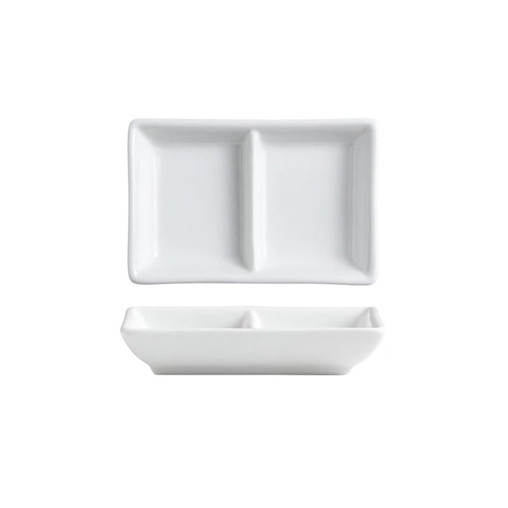 Miski Do Sosów Białe ceramiczne naczynie do przypraw, sushi