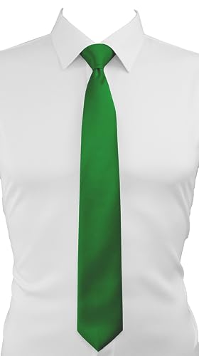 Image of Dibi Solid Color Ties for Men, Formal Mens Ties, Neck Tie, Classic Tie for Boys Women Teens, Wedding Business Costume Necktie