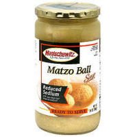 MANISCHEWITZ SOUP MATZO BALL LSALT, 24 OZ