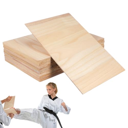 Planches de karaté en bois HEMOTON x20 pour entraînement de taekwondo