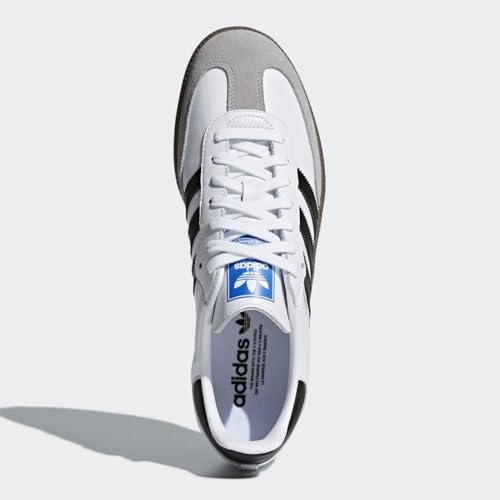 Adidas Samba B75806 White/Core Black/Clear Granite, white/core black/clear granite, 8.53