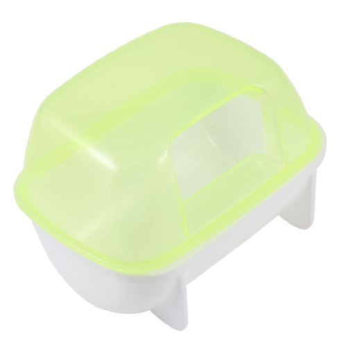 Soccik Haustier Badezimmer Hamster Badewanne Sand Zimmer Raum Sauna WC Sandbad Haustier Zubehör Gelb S