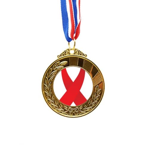 Cinta del Día Mundial del SIDA para eventos de salud y galas