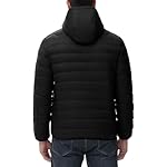 TBMPOY Men's Down Puffer Jackets Packable Lightweight Winter Coat Hooded Warm Insulated Puffy Jacket - Image 2