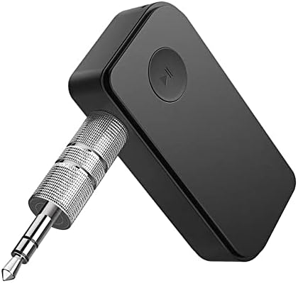 Bluetooth Receiver for Car,Wireless Aux to Bluetooth Adapter with Handsfree, Wired Speakers,Hands-Free Call,Dual Connection,Audio Receiver for Car, Home Stereo, Speakers
