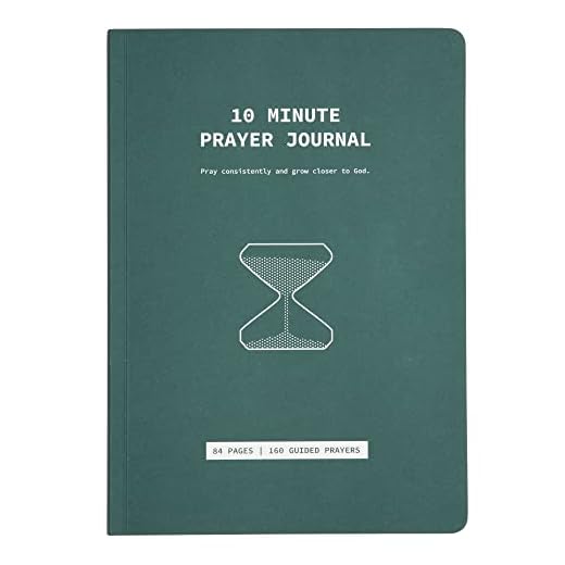 10-Min Prayer Journal, Christian Gift