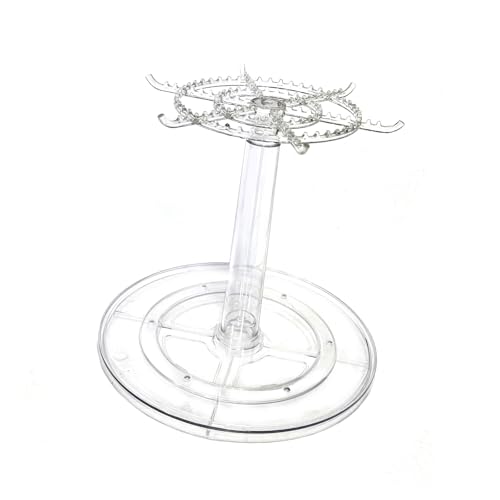 Vitrine moderne tourbillonnée support polyvalent d'exposition de miniatures