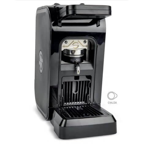 Cafetera Espresso Spinel Ciao Cápsulas ESE 44mm, Hecha en Italia – Negro