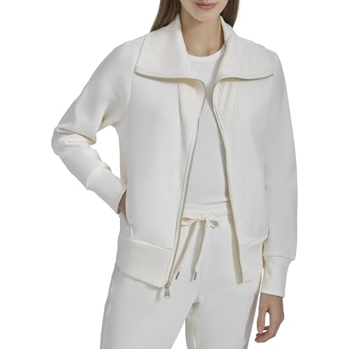 Andrew Marc womens Fleece Zip-front Sweatshirt2