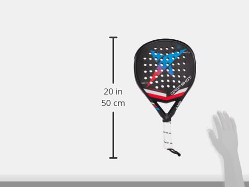 Drop Shot Explorer 6.0 - Padel Racket Series - Padel Racket with Shock Absorption, Great Control and Power – Professional Padel, Black - Image 6