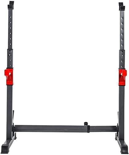 OTQEFTN Professional Squat Rack Strength Training Equipment Home Sports Fitness Power Rack Squat Rack Fitness Fitness Equipment Household Barbell Rack Multifu