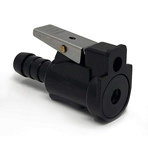 Five Oceans 5/16 inches Barb Female Fuel Line Quick Connector with Stainless Steel Ball, OMC Johnson/Evinrude FO-2885