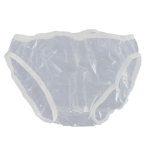 TAPIVA Adult Pull-On Waterproof Incontinence Briefs I Washable and Leakproof I - Unisex - Soft, Noiseless PVC Waterproof Diaper, Plastic Diaper Cover