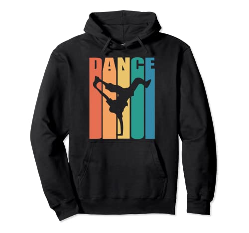 Camiseta retro B-Boy Hip Hop Dance Breakdance regalo Breakdancing Sudadera con Capucha