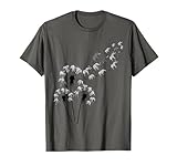 Dandelion Elephants Shirt for Elephant Lover Womens Elephant T-Shirt
