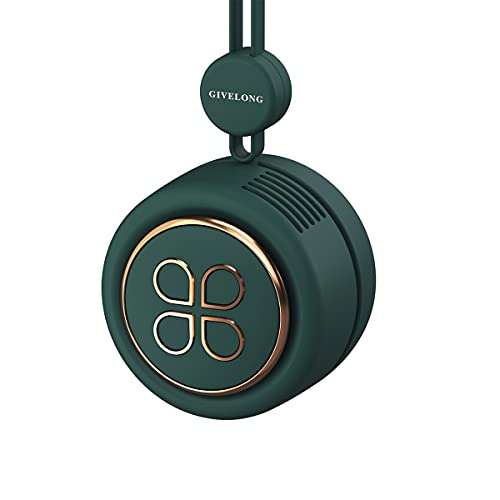 BEIBEIKJ 携帯扇風機 首掛け扇風機 USB充電式 小型 大風量 ハンズフリー 羽なし ミニポータブルファン 10H長時間稼働 3段階風量調整 熱中症対策 軽量 スポーツ ファッション