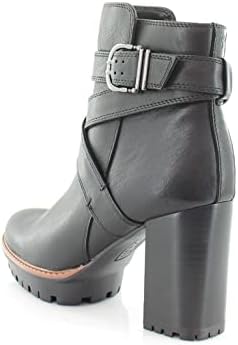 Naturalizer Women's Lyra Ankle Boot Black Leather 9 W | Image 4