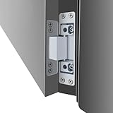 Photo Gallery niceminiwall cerniera per porta regolabile in lega di zinco, resistente, design nascosto, 114 x 28 mm, cerniera invisibile 2d, nera e bianca, per interni d ingresso e porte del bagno fino a (bianco) Photo Gallery niceminiwall cerniera per porta regolabile in lega di zinco, resistente, design nascosto, 114 x 28 mm, cerniera invisibile 2d, nera e bianca, per interni d ingresso e porte del bagno fino a (bianco)