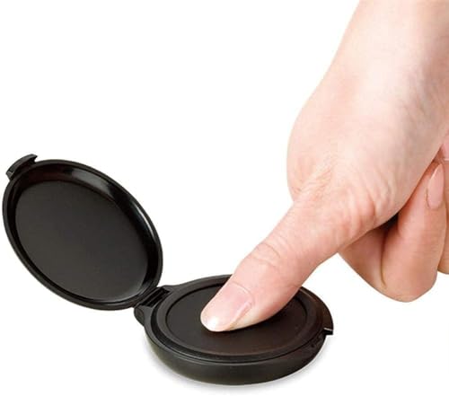 Fingerprint Ink Pad,Thumbprint Ink Pad,Blue Ink Pad,Black Ink pad Stamp pad ID Fingerprint Cards Law Enforcement Fingerprint Kit,Stamp Pad for Notary Supplies,Stamps annd Stamp Supplies 1Pc