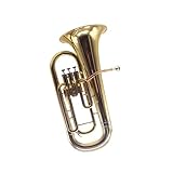 Bombardino De Latón Eufonio En Si Bemol Instrumento De Metal Para Principiantes Y Profesionales Con Estuche