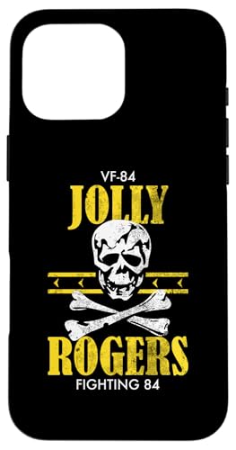 ジョリー・ロジャース VF-84 (苦難) スマホケース iPhone 16 Pro Max 用
