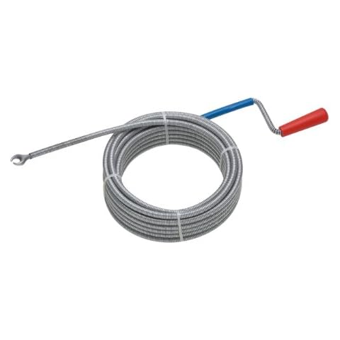Meister Rohrreinigungswelle Ø 6 mm x 3 m - Flexible Spirale mit Kralle - Umweltfreundliche Lösung für hartnäckige Verstopfungen / Abflussspirale / Rohr-Reinigungssspirale / Rohrreiniger / 9405300 Cover