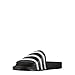 Price comparison product image adidas Adilette, Unisex Adults' Beach & Pool Shoes, Core Black / White / Core Black, 39 EU (6 UK)