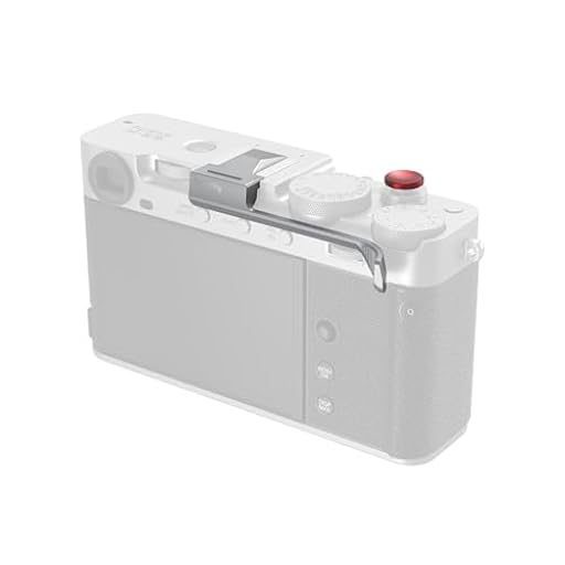 SMALLRIG Empuñadura con Zapata para FUJIFILM X-E5 (Plateada) - 5451 | Ya disponible en tu tienda friki favorita! En mundofriki.es!