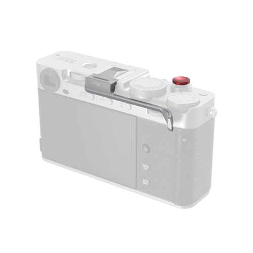 SMALLRIG Empuñadura con Zapata para FUJIFILM X-E5 (Plateada) -