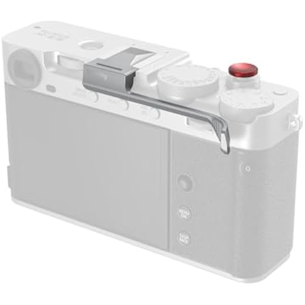 SMALLRIG Uchwyt kciukowy z osłoną stopki do FUJIFILM X-E5 (srebrny) - 5451