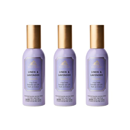 Bath & Body Works Room Spray, Linen & Lavender, 1.5 oz, 3 Pack | Home Fragrance with Notes of Crisp Linen, Lavender Sea Salt, Fresh Air Breeze, for Everyday Rooms & Gifting - image 1