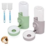 2 Stück Automatischer Wasserspender Kaninchen, 500ml Hasen Trinkflasche
