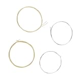 Set di Corde per Mandolino - 8 Pezzi in Acciaio Inossidabile Dal Suono Chiaro - Parti di Ricambio e Accessori per Musicisti