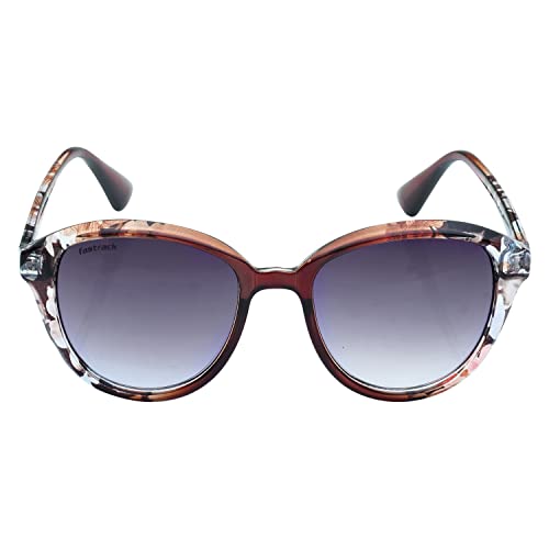 Image of Fastrack Polycarbonate Frame Oval Shaped Polarized Sunglasses for Women