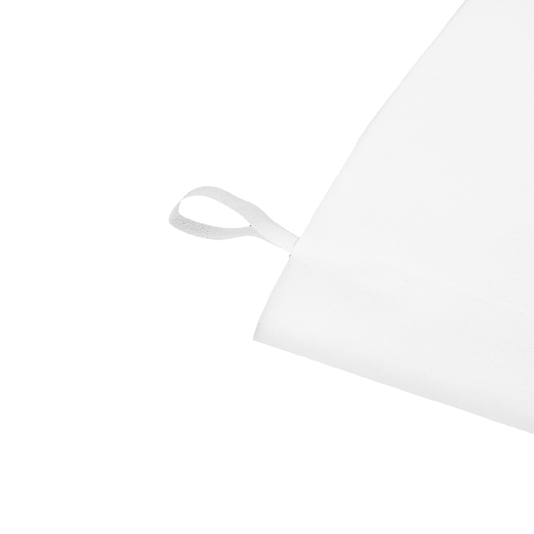 Restaurantware Pastry Tek - Bolsas pasteleras reutilizables de silicona de color blanco para repostería de 10.2 x 6.3 pulgadas, 2 bolsas de glaseado reutilizables, antiestallidos, para decorar