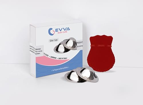 Evva Silberhütchen Stillhütchen – 925er Silber, Nickelfrei – Schutz...