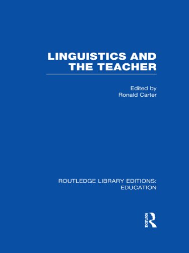 Linguistics and the Teacher (Routledge Library Editions: Education)