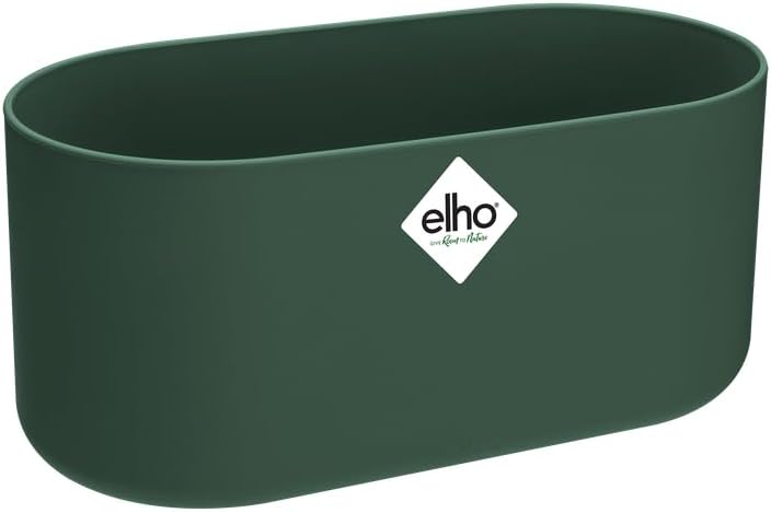 Cache-Pot Elho B.for Soft Rond 22 Cm - Blanc - Plastique 100% Recyclé Pour Plantes D'Intérieur