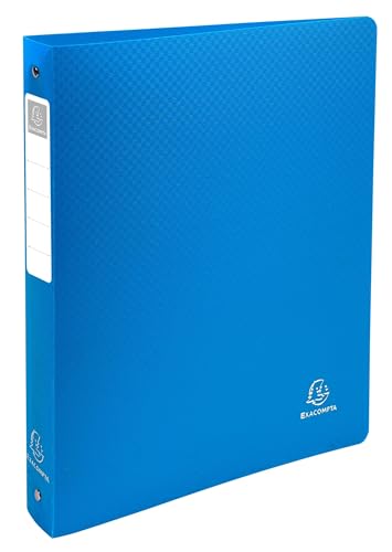 Classeurs rigides 4 anneaux Exacompta OPAK bleu clair A4 Maxi pour rangement dossier