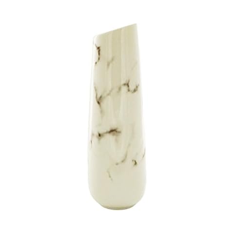 Tincogo White Ceramic Vases Elegant Design For Home Décor Cover