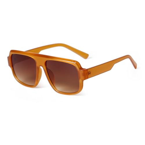 Lunettes de soleil surdimensionnées au design chic et verres UV400