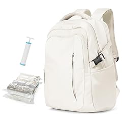 Beige-with 2 Vacuum Bags and Pump