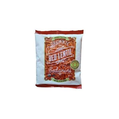 Trader Joe's Organic Red Lentil Sedanini Pasta Cover