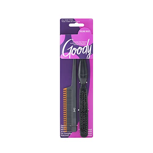 Goody Amp It Up Kit, Teasing Comb and Volumizing Brush, 2CT